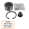 kit Rolamento Dianteiro Renault Master - Imagem 2