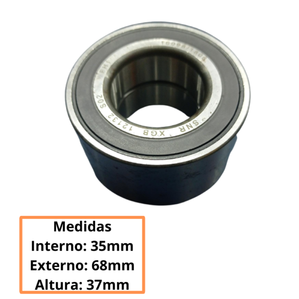 Rolamento Roda Dianteira Com Abs Fiat Palio - Imagem 2