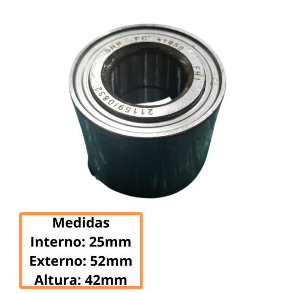 Rolamento Roda Traseira Citroen C3 - Imagem 2