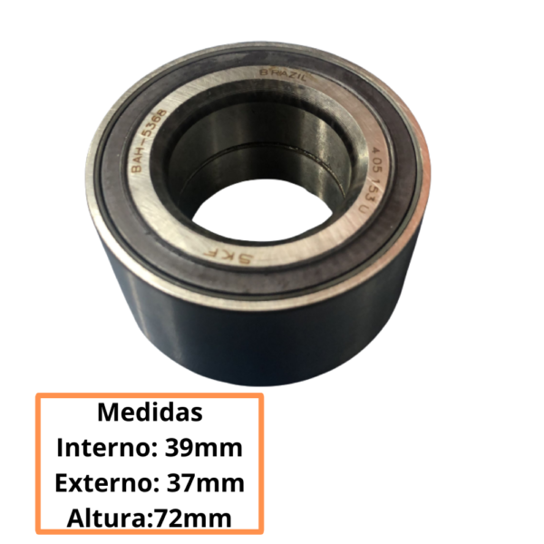 Rolamento Roda Dianteira Com Abs Ford New Fiesta - Imagem 2