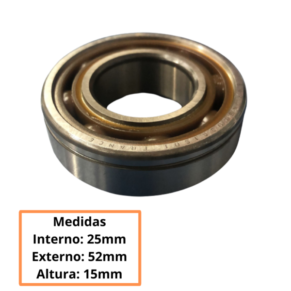 Rolamento Caixa  Cambio Peugeot 307 207 206 Citroen C3 C4 - Imagem 2