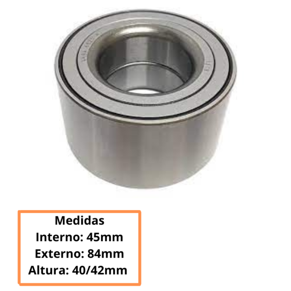 Rolamento Roda Dianteira Com Abs Honda Fit - Imagem 2
