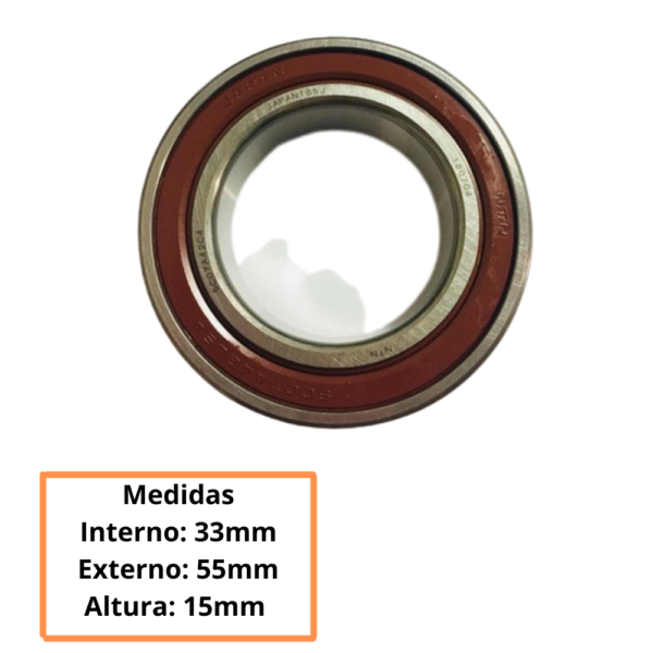 Rolamento do Semi Eixo Lado Direito Honda New Civic 2007.... - Imagem 2