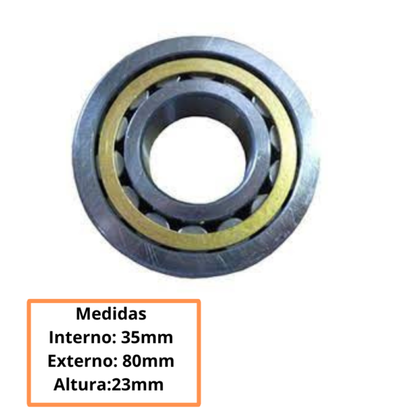 Rolamento do Diferencial Mercedes Benz 1111 até 2423K - Imagem 2