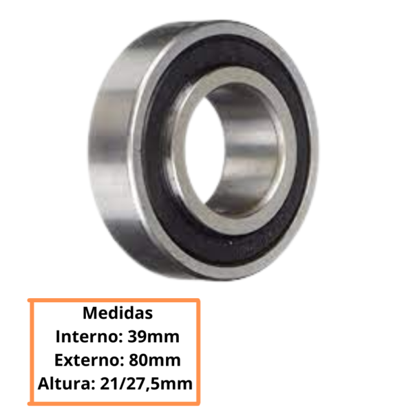 Rolamento Roda Traseira Ford F100 - Imagem 2