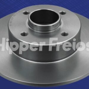 Par de Disco de Freio Traseiro Lado Esquerdo e Direito Renault Mégane Grand Tour 1.6 16V , 2.0 16V -2007 em diante