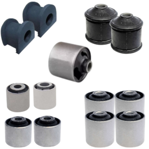 Combo Buchas Suspensao Traseira e Dianteira +Bucha Diferencial Refil "Central" Mitsubishi Pajero Tr4