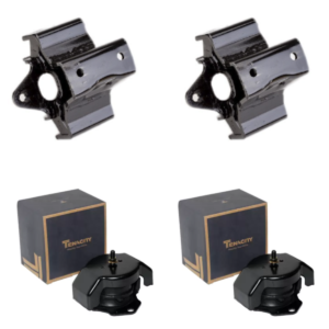 Combo Par Coxim do Cambio + Par Coxim do Motor  Mitsubishi Pajero Sport
