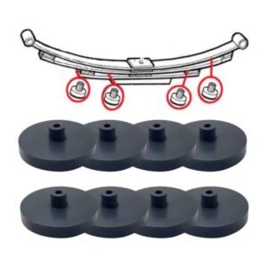 Kit Bucha Anti Ruído do Feixe de Mola Traseiro Mitsubishi L200 Triton 2007 a 2016