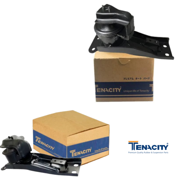 Par de Coxim Calço do Motor Hidraulico Lado Esquerdo e Direito Mitsubishi Pajero TR 2.0 16v 1999 a 2015