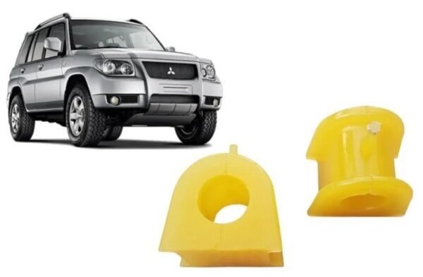 Par de Bucha da Barra Estabilizadora Dianteira Poliuretano Mitsubishi Pajero TR4 1999/...