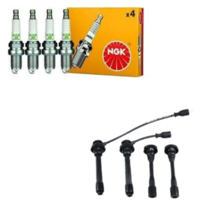 Kit Cabo de Vela + Vela de Igniçao Mitsubishi Pajero Tr4 Gasolina