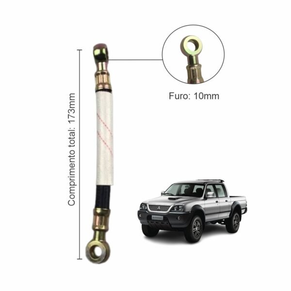 Flexível da Bomba de Vácuo Mitsubishi L200 GL / GLS  L300