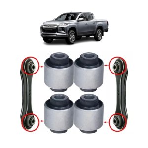 Jogo de Buchas (4 Peças) da Bandeja Superior Traseiras Mitsubishi Outlander 2007 a 2012