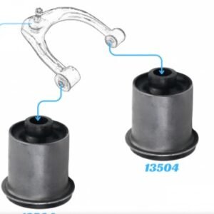 Par de Bucha da Bandeja Superior Dianteira Toyota Hilux 2005 a 2023