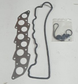 Kit Junta do Coletor de Admissão e Escape + Junta da Tampa de Válvulas Mitsubishi L200 2.5 Pajero 2.5