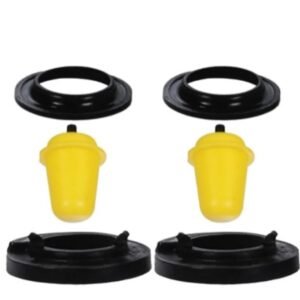 Par Kit Batente Traseiro Toyota RAV4 2004 até 2014