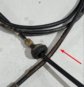 Cabo de Abertura do Capô Mitsubishi Pajero TR4 2002 Até 2015